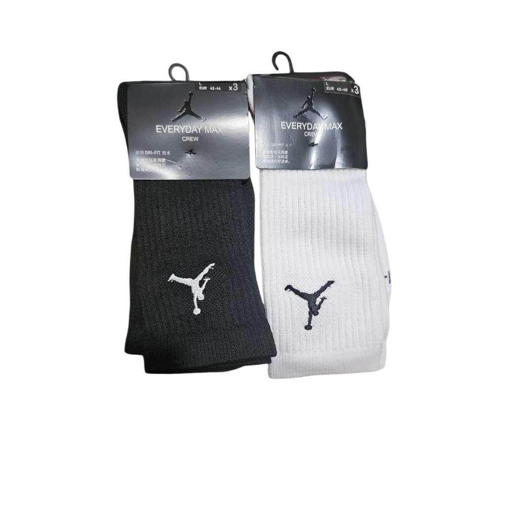 Kaos Kaki Air Jordan AJ dry fit panjang crew cutting