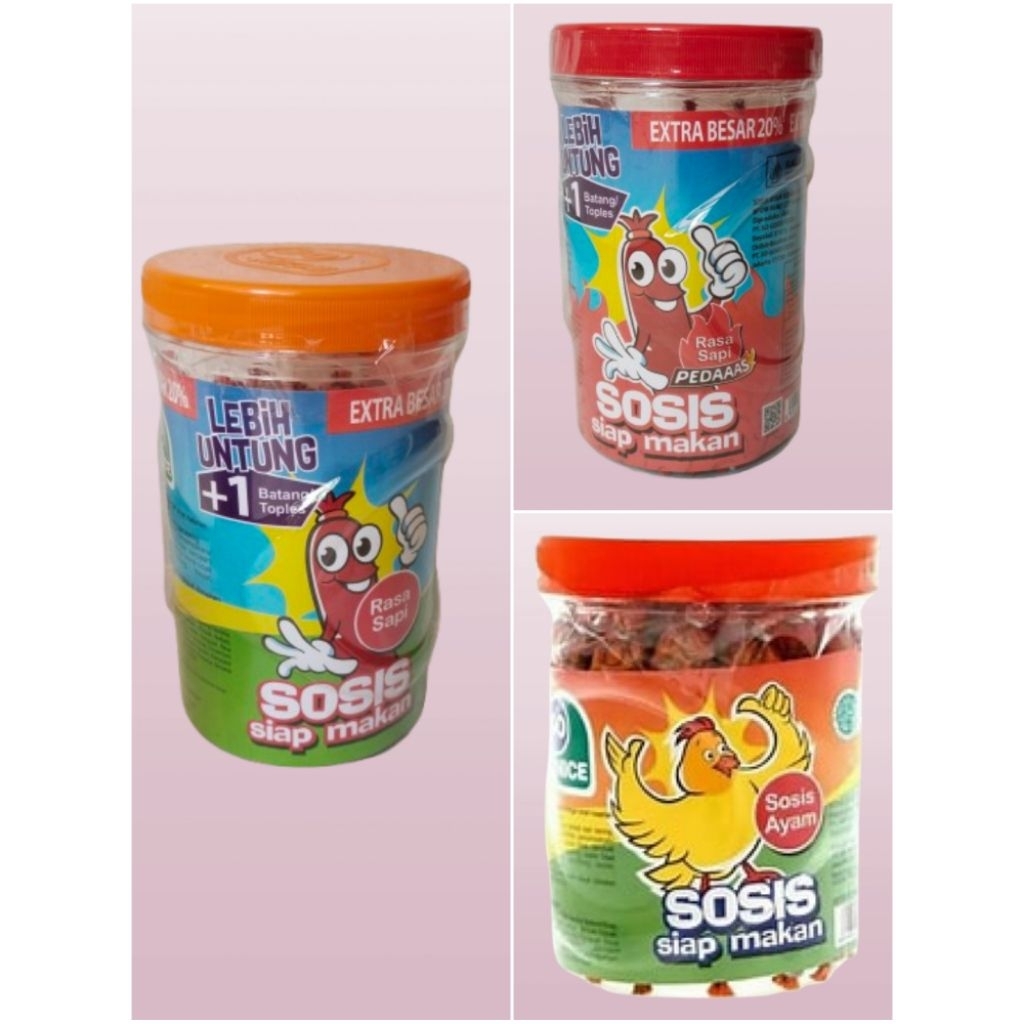 

Sosis siap makan so nice rasa