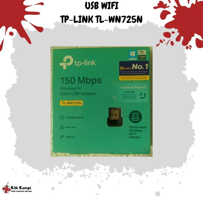 TP-LINK TL-WN725N 150Mbps | Nano USB Wifi Adapter | Receiver Wifi Dongle PC Laptop