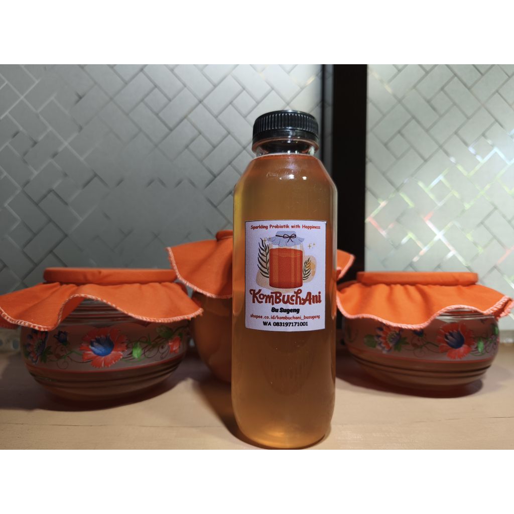 

Kombucha Healty brix 5% kemasan 1Liter