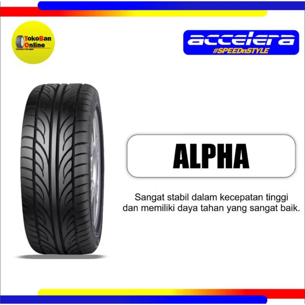Ban Accelera 195/50 R14 19550R14 19550 R14 195/50R14 195/50/14 R14 R 14 ALPHA