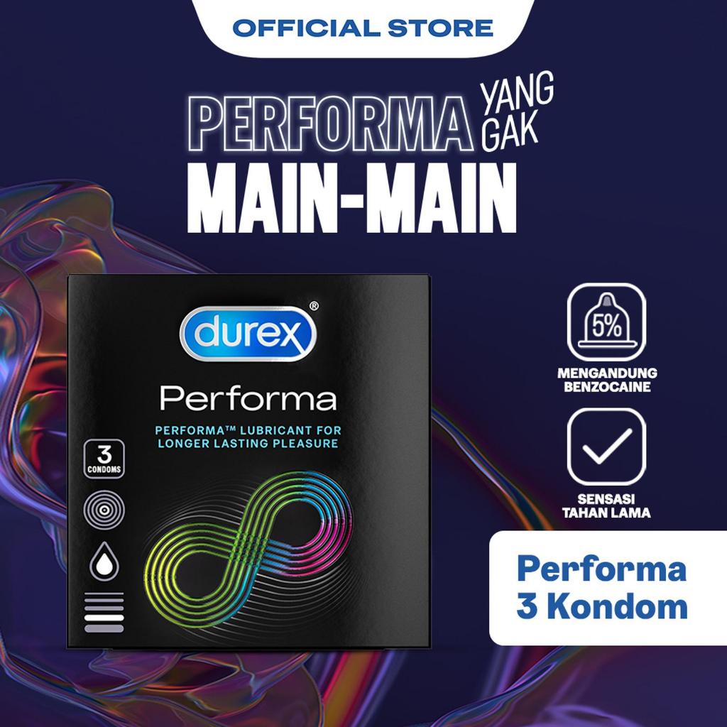 Durex Kondom Performa – 3 Pcs