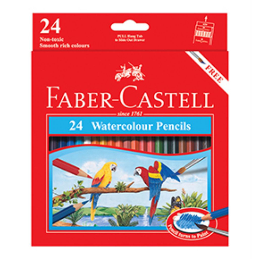 

PENSIL WARNA FABER CASTELL 24/36/48