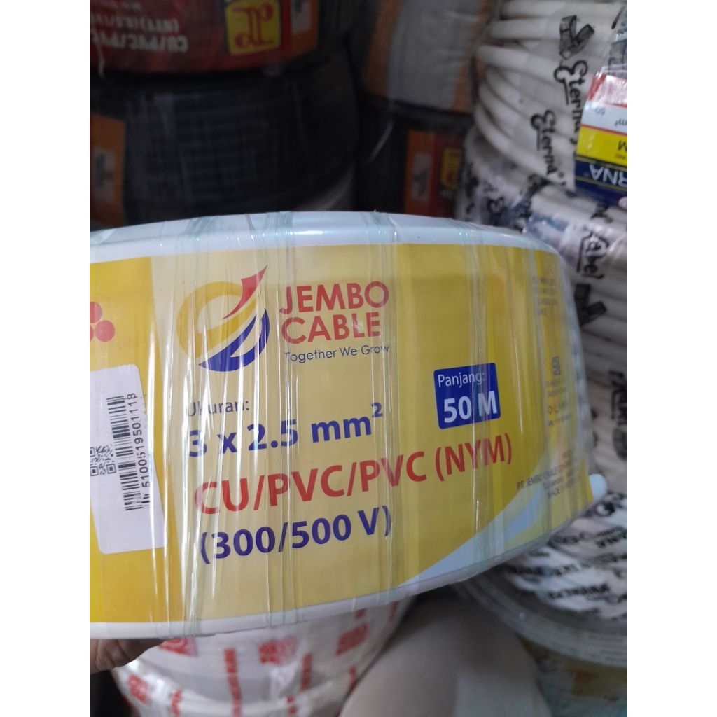 kabel NYM 3x2,5 jembo kabel jembo NYM 3x2.5