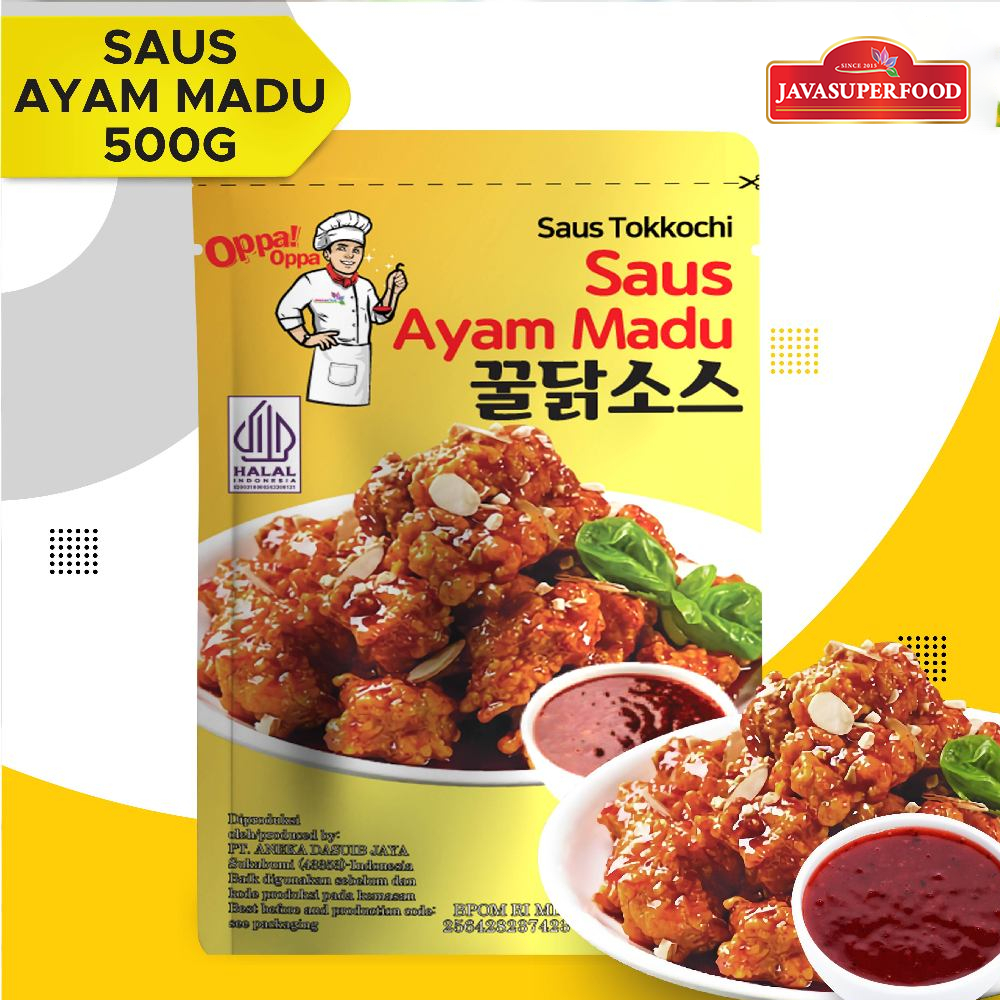 

(HALAL) Saus Instan Saus Ayam Madu 500gHONEY CHICKEN SAUCE 500g