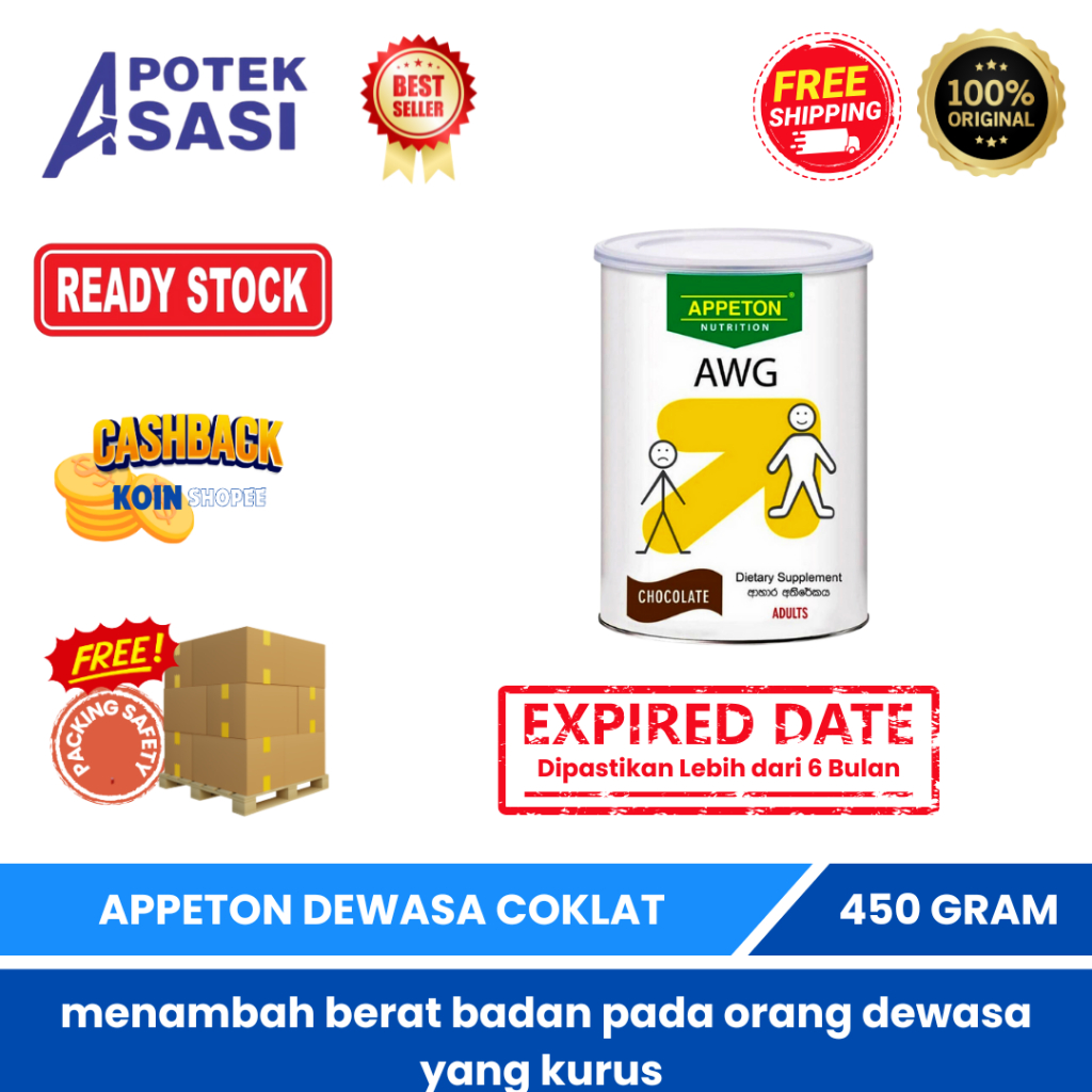 

APPETON DEWASA RASA COKLAT 450GR