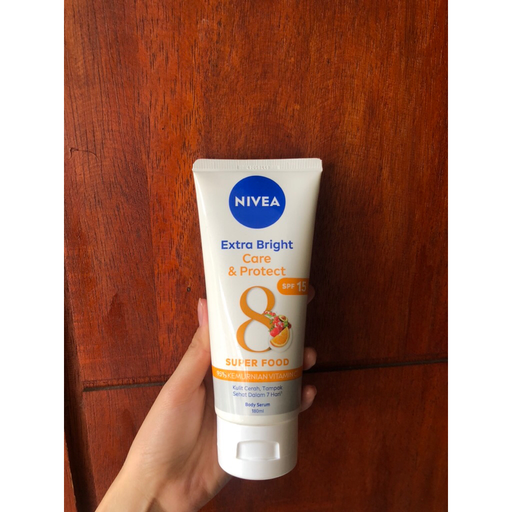 Nivea handbody extra bright & care protect