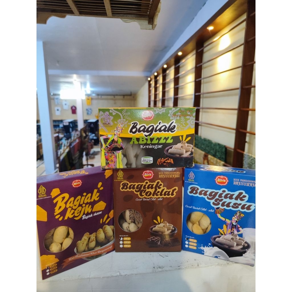 

Oleh - Oleh Khas Banyuwangi/Bagiak Coklat, Susu, Keningar, Keju