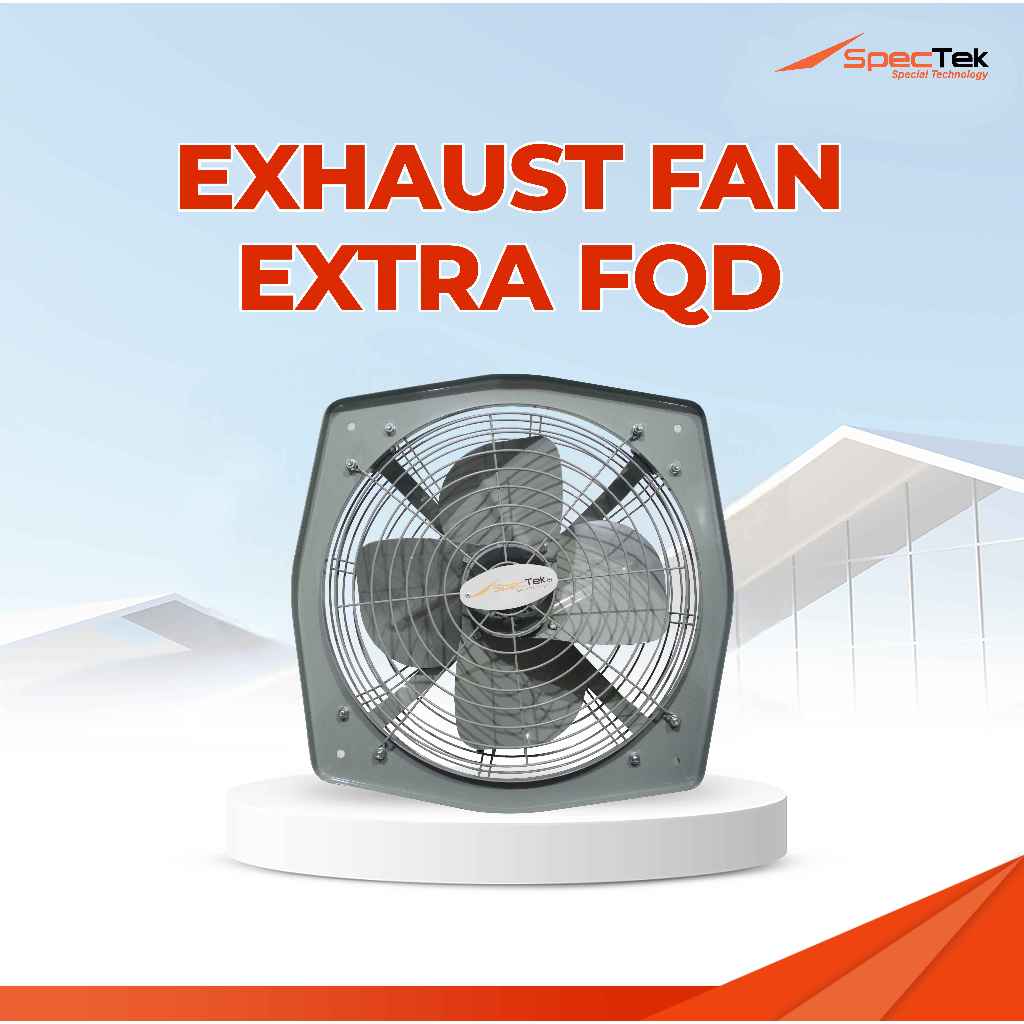 SPECTEK Exhaust Fan Dinding 20 inch - (220V) - FQD-20 / Kipas Angin Spectek Extra Strong