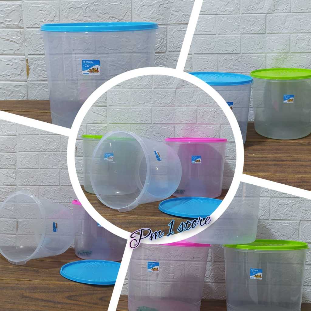 3pcs Toples plastik 10liter tutup rapat food grade/toples serbaguna