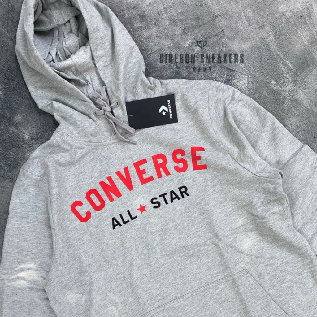 HOODIE CONVERSE ALL STAR GREY - RESMI MAP