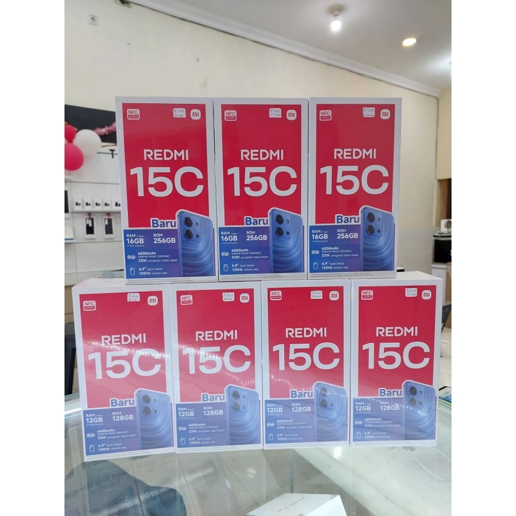 Xiaomi Redmi 15C battery 6000 mAh