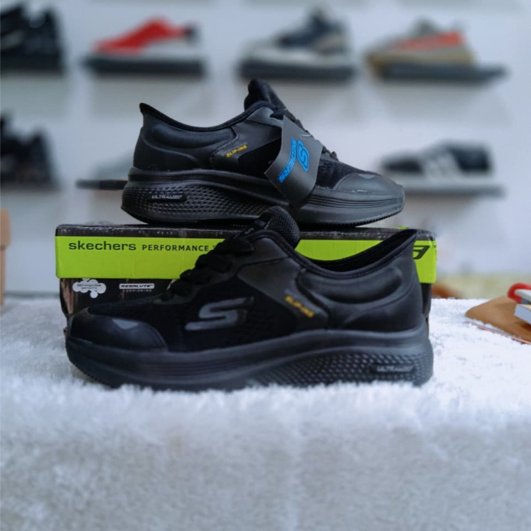 SEPATU PRIA WANITA GORUN HITAM/GOWALK/SLIPINS/KASUAL/SEOKLAH/SANTAI