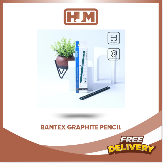 

BANTEX GRAPHITE PENCI/PENSIL 2B BANTEX BK5001