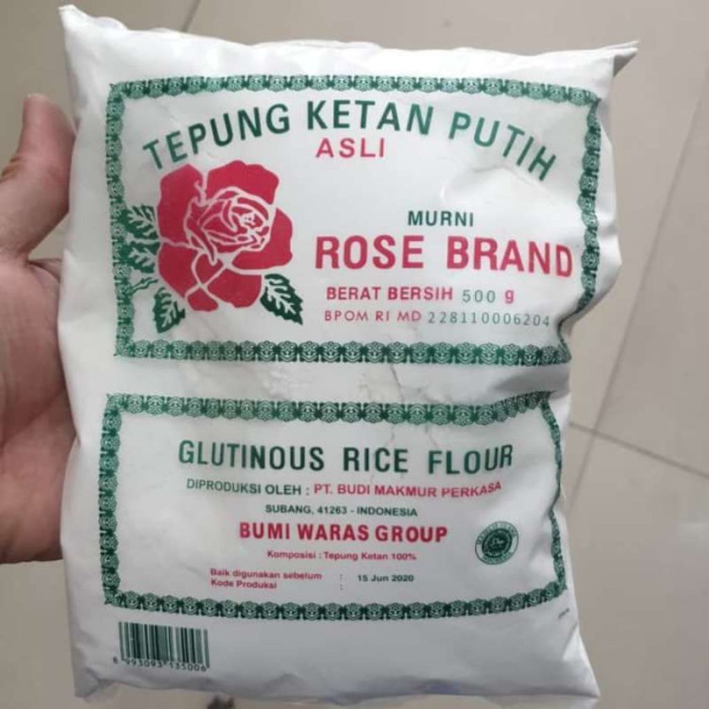 

ROSE BRAND TEPUNG KETAN | Tepung Ketan merk Rose Brand | Tepung Ketan 500 gr
