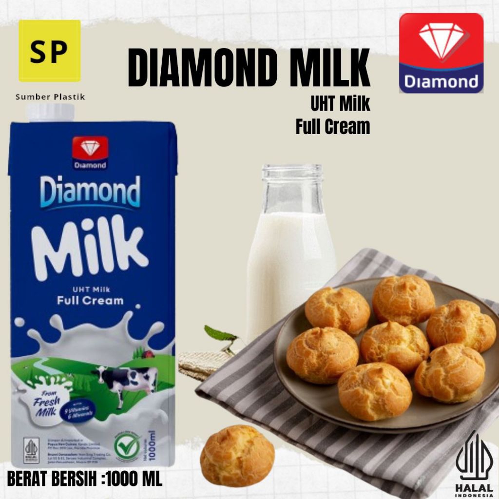 

Susu Uht Diamod Full Cream