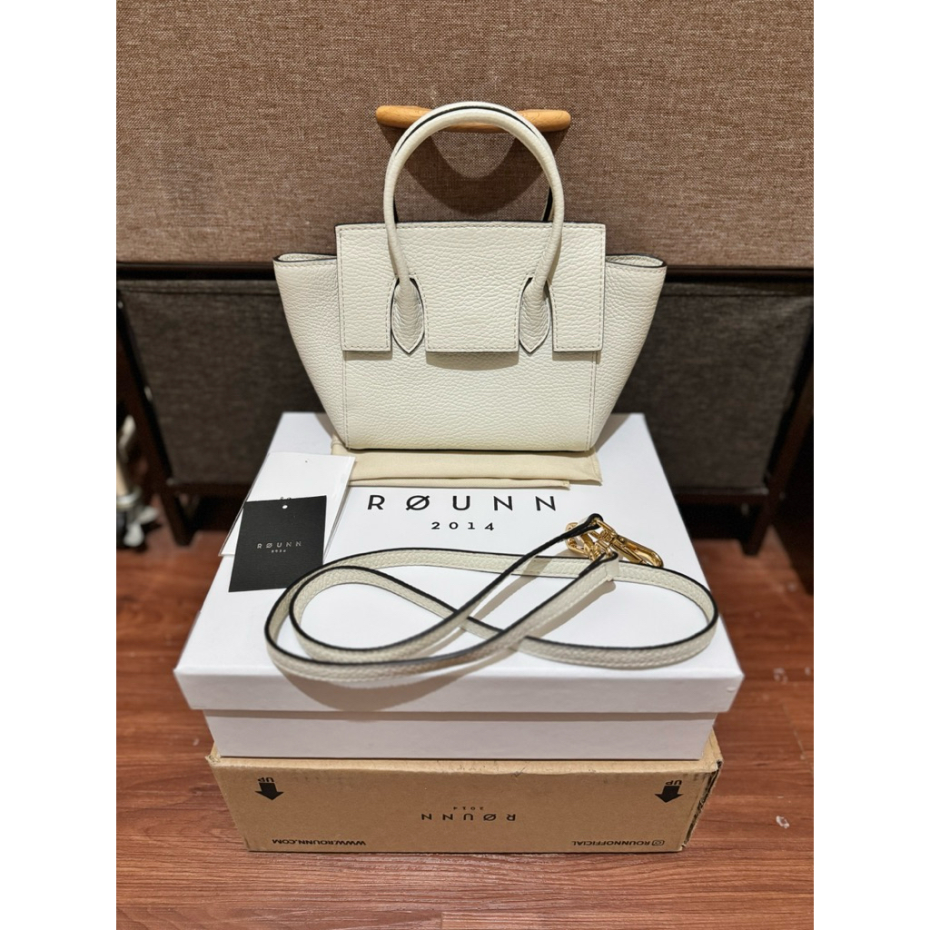 preloved ROUNN Felice Flap 17 (white)