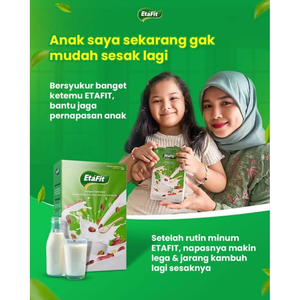 

Susu Etafit Ampuh Mengatasi Sesak Nafas ISPA asma dan paru Asli Original