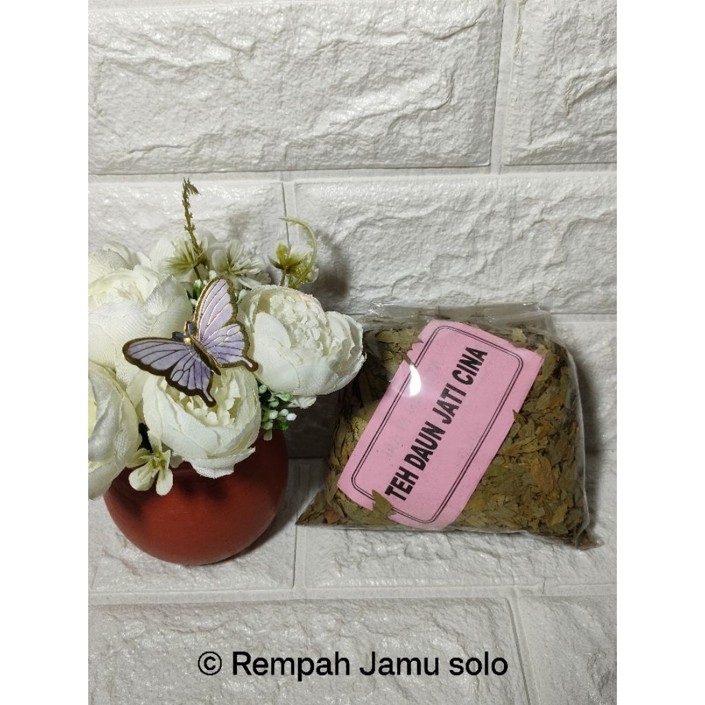 

Daun Teh Jati Cina Grade A TEH PELANGSING kemasan 100 gram