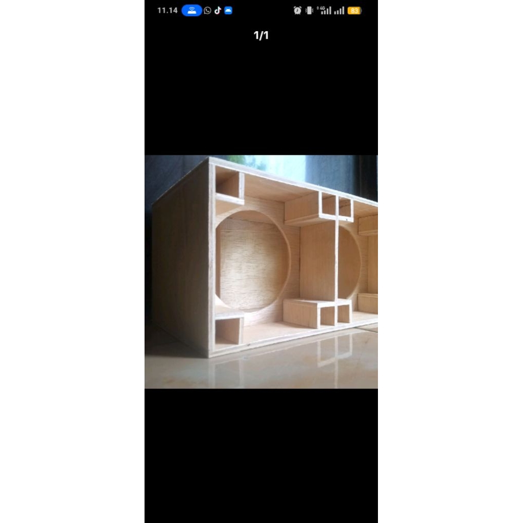 box miniatur sound sistem planar double 4 inch speaker speakers komputer