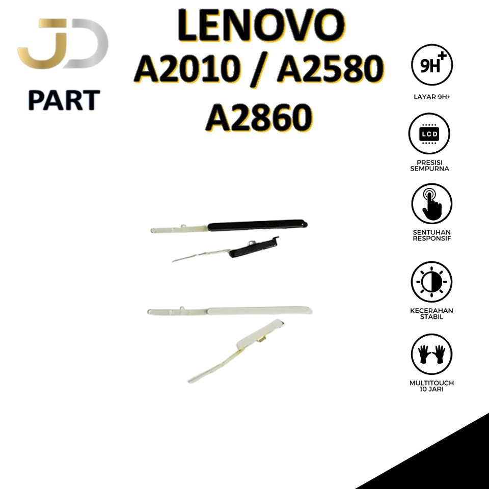 TOMBOL LUAR ON / OFF + VOLUME LENOVO A2010 / A2580 / A2860 ORIGINAL