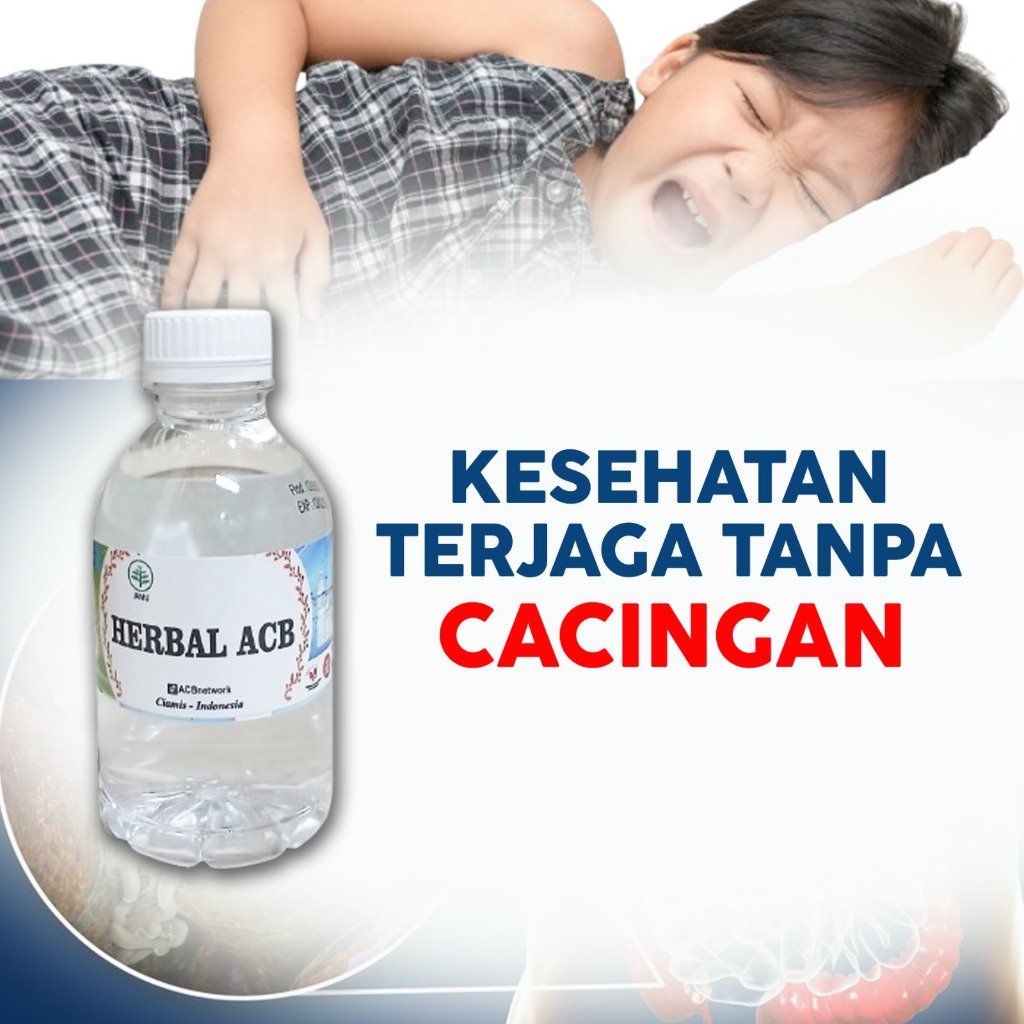 

AIR CACING BENIG ACB, BANTU MENGONTROL INFEKSI CACING MEBATU MENGELUARAN CACING PADA SALURN PECERNAN