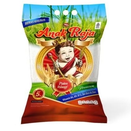 

Beras Anak Raja Pulen Wangi Fortifikasi 5 kg Diperkaya Vitamin & Mineral