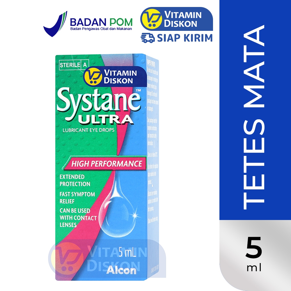 SYSTANE ULTRA LUBRICATING EYE DROPS | Obat Tetes Pereda Mata Kering & Iritasi Ringan - Sedang