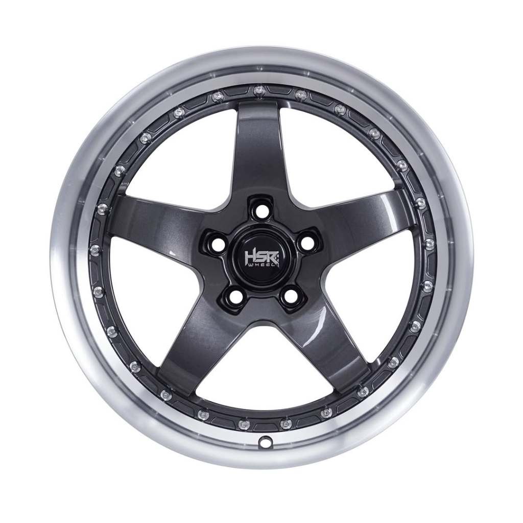 Velg Mobil  Honda CRZ, Stream Ring 18 HSR BOB Grey Polish