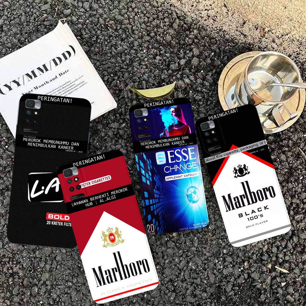 Softcase Untuk Xiaomi Redmi 10 - Softcase Gambar Fashion Printing { Rokok Limited Edition Terbaru } 