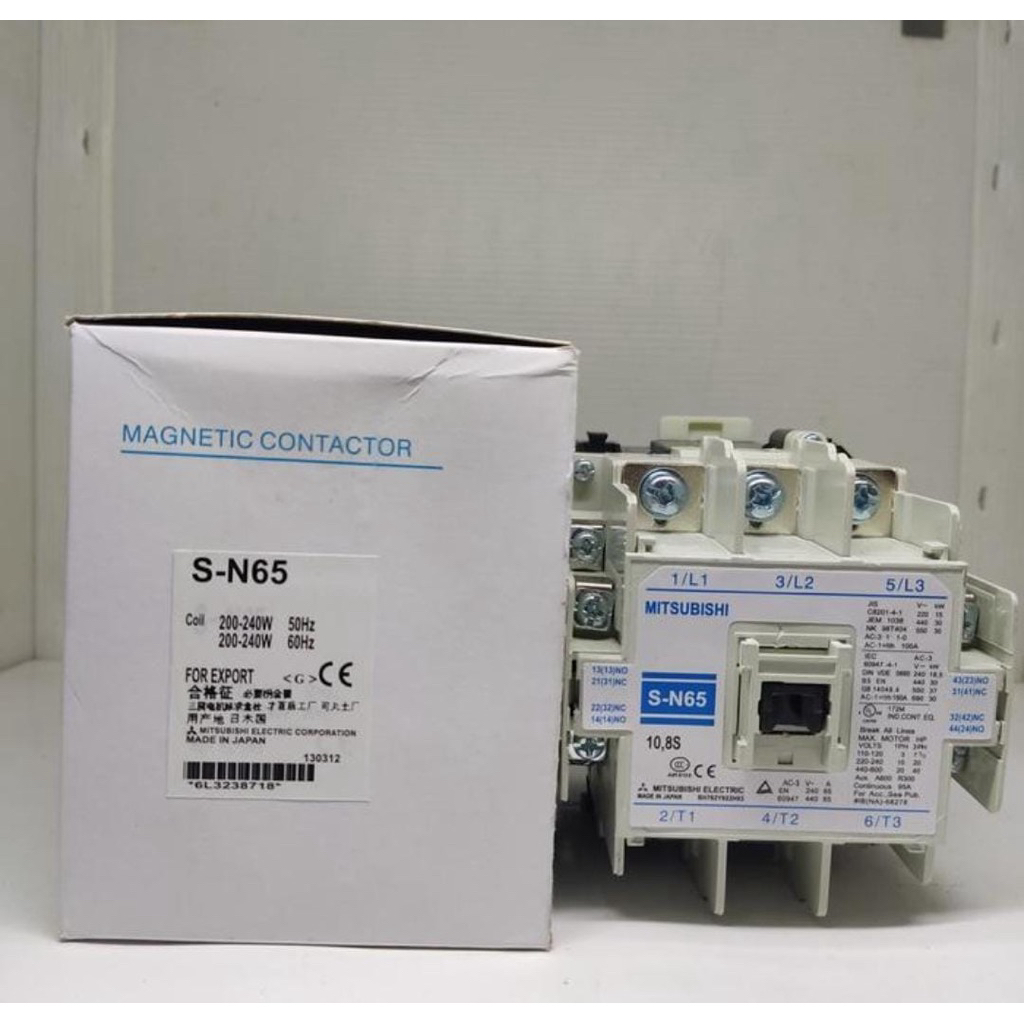 MITSUBISHI KONTAKTOR / CONTACTOR SN65 380V