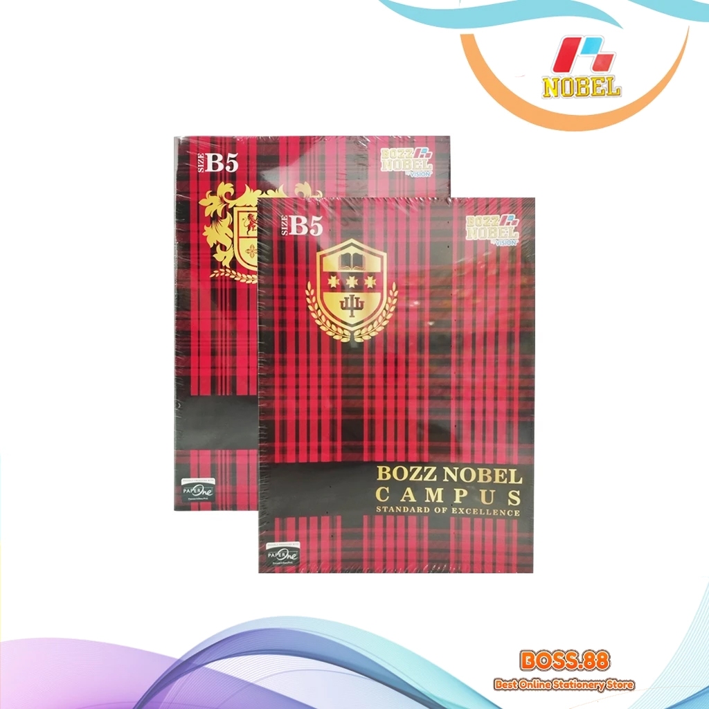 

BUKU TULIS BOXY BOZZ NOBEL 36 (1 PACK)