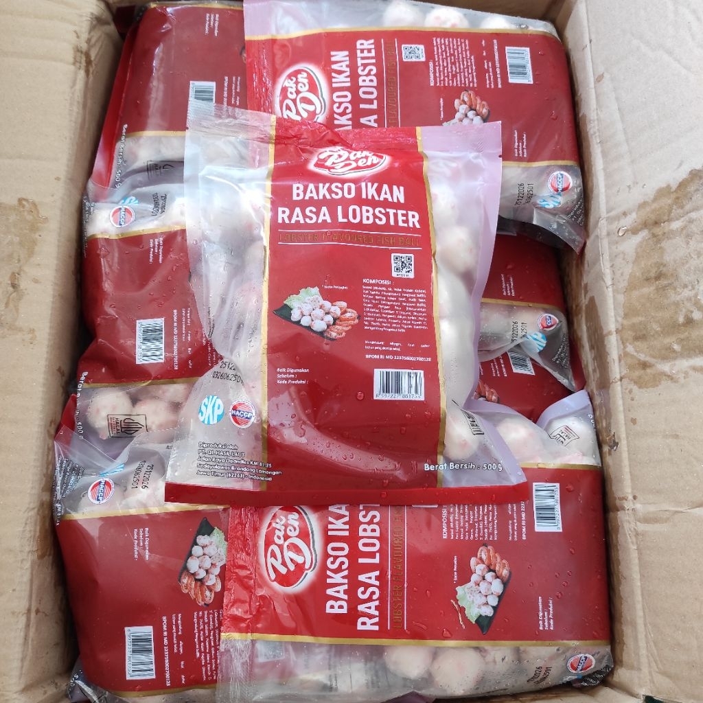 

Pak Den Bakso Lobster 500gr