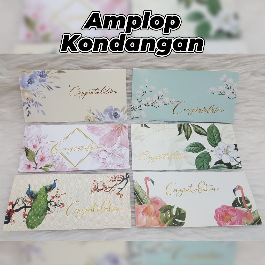 

Amplop Kondangan "Congratulation
