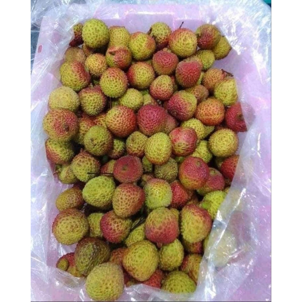 

BUAH LECI LYCHEE MADU IMPORT FRESH MANIS IMPOR HONEY