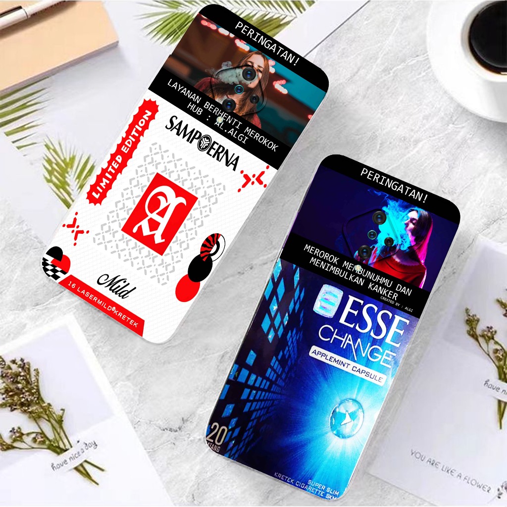 Softcase Untuk Vivo S1 Pro - Softcase Gambar Fashion Printing { Rokok Limited Edition Terbaru } - Pe