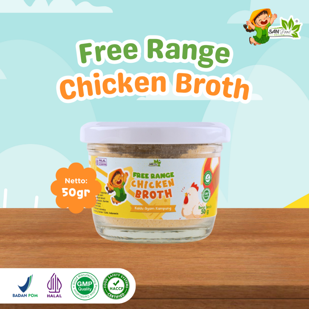 

SANFOOD BRILIAN Kaldu Ayam Kampung - 50gr