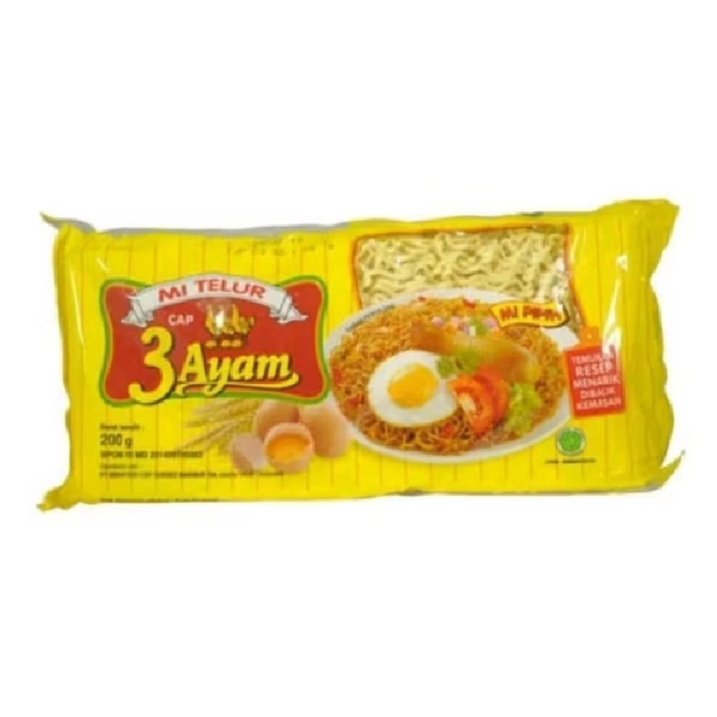 

Mie telor 3 Ayam ( minimal order 5pcs)