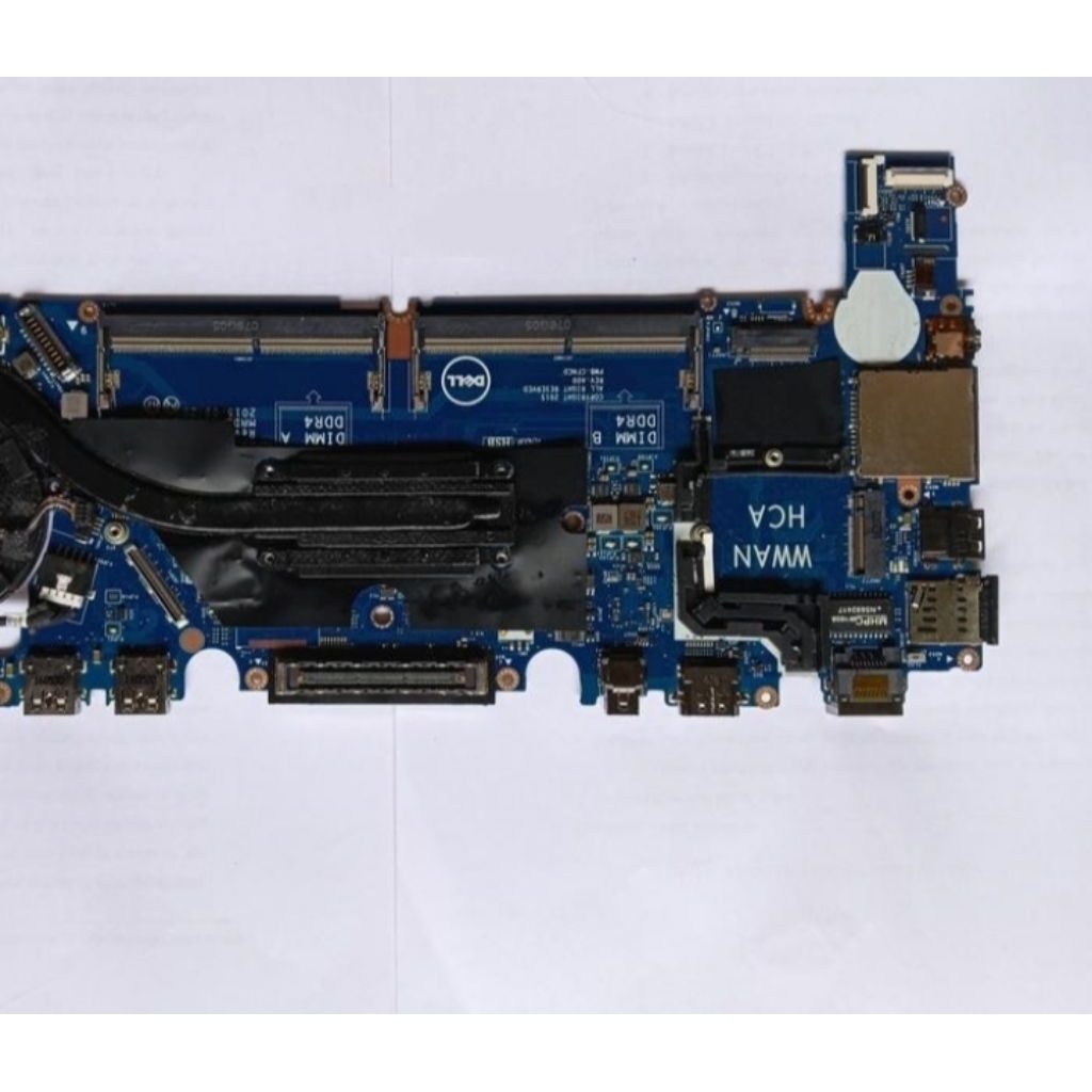 MOTHERBOARD DELL LATITUDE E7270 CORE i5 gen 6 NORMAL