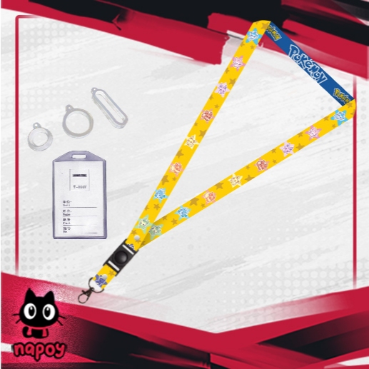 

Lanyard Id Card Anime Game Pokemon Eevee