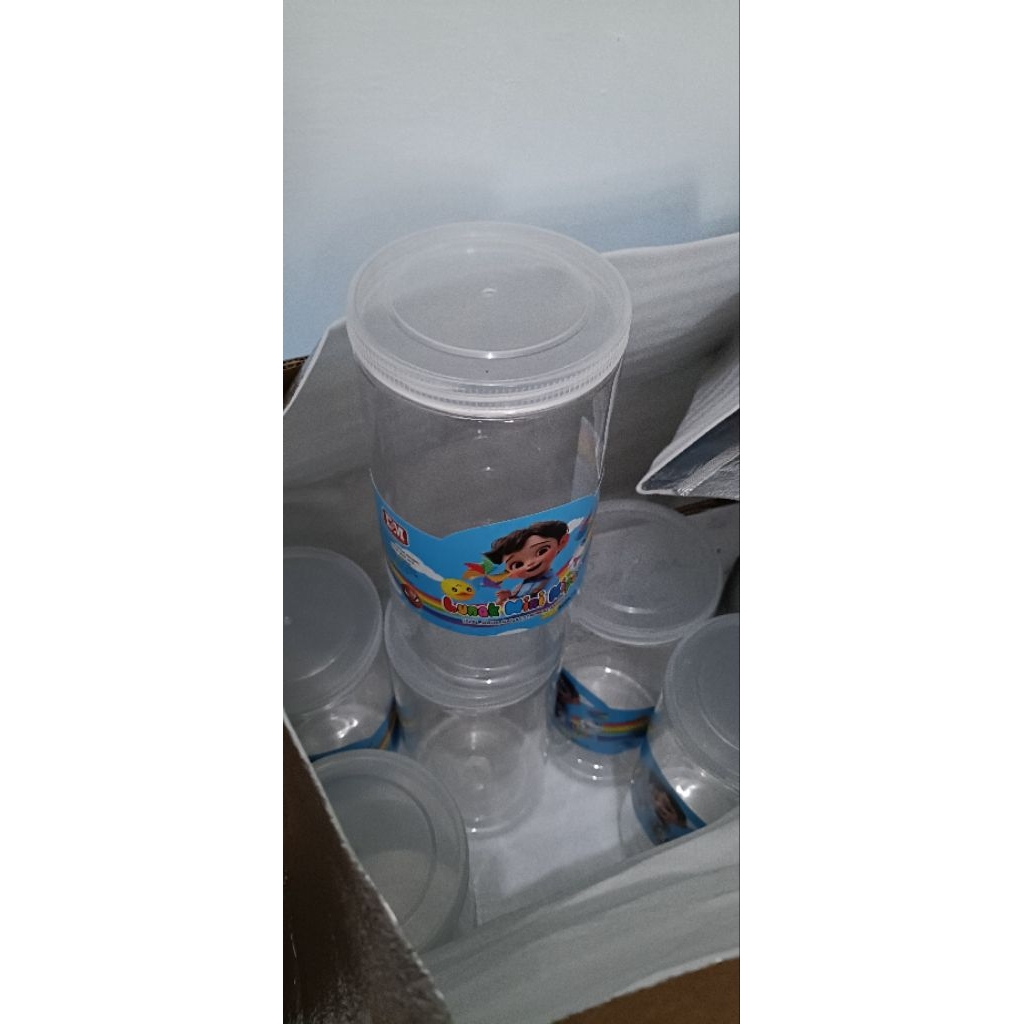 toples besar bekas permen tinggal pake bersih 2000ml (2L)