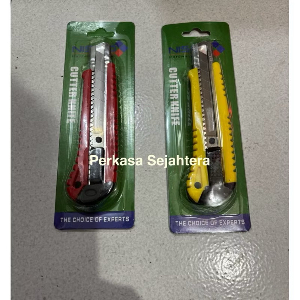 

Ecer Pisau Cutter Pres Besar Nishio / Pisau Cutter Dorong Bagus Murah