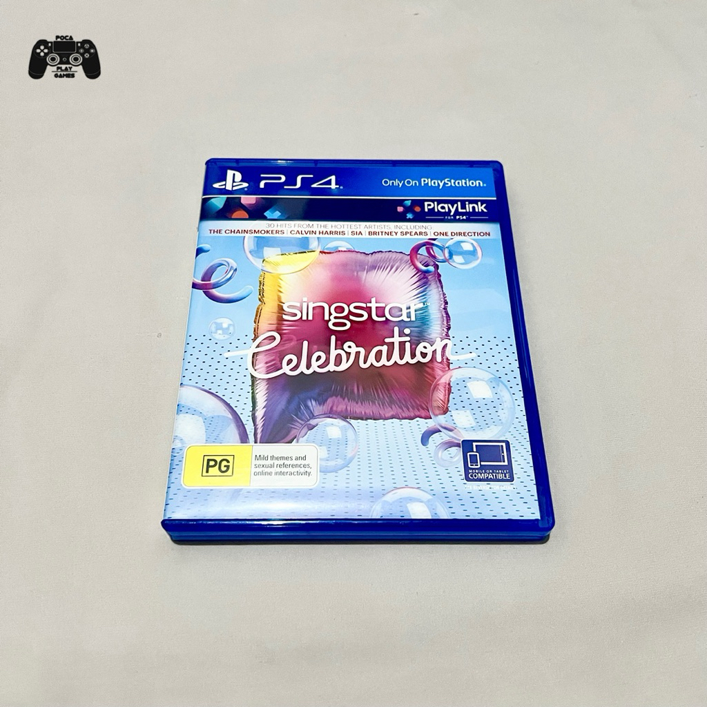 Kaset BD PS4 Singstar Celebration - Second / Bekas