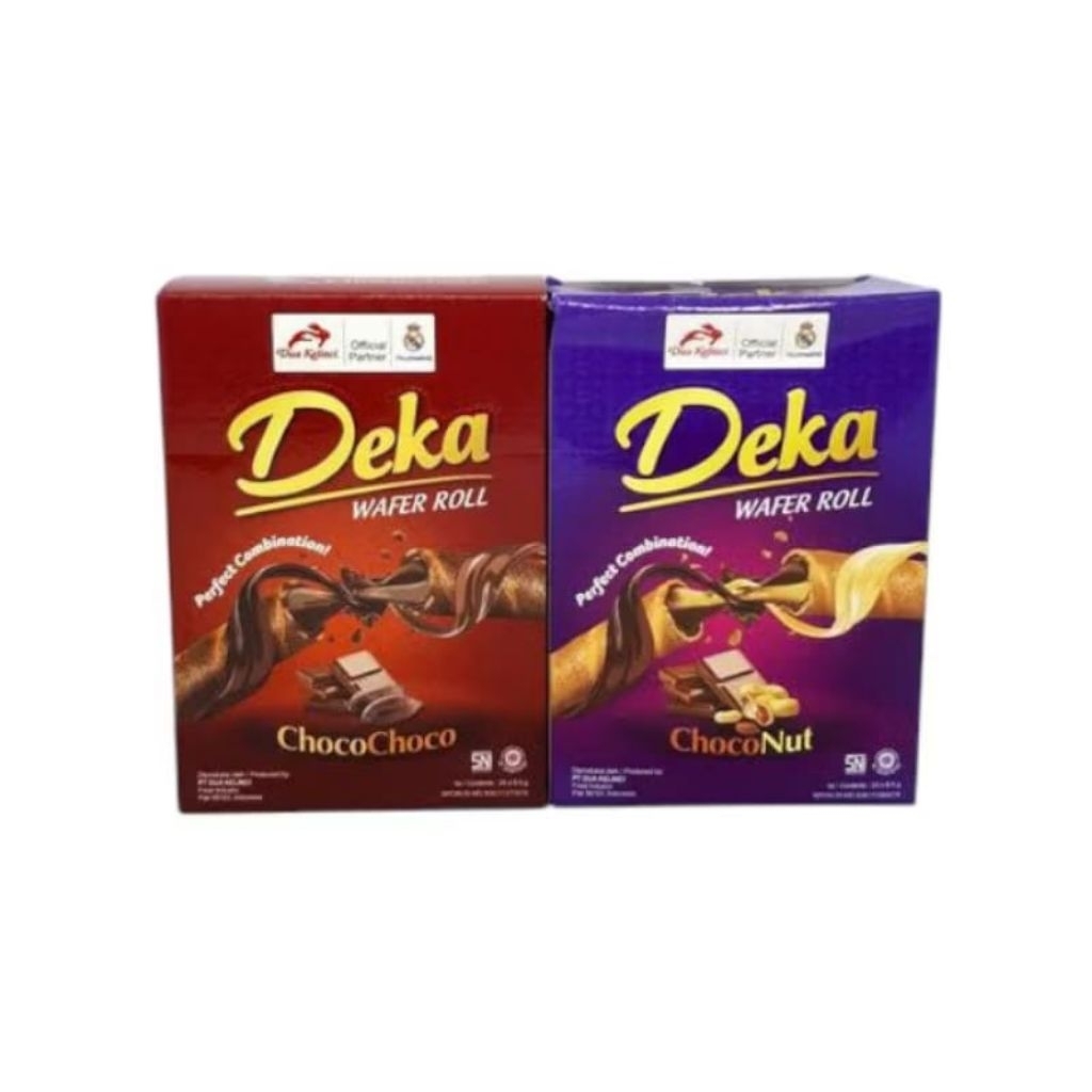 

Deka Wafer Roll 1kotak isi 24pcs
