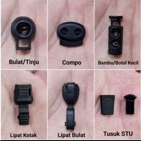 Stopper Tali Hoodie Ujung Tali