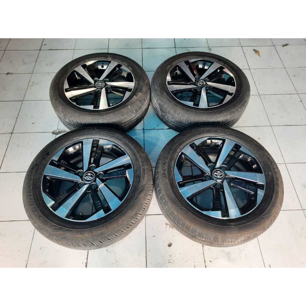 Jual Velg Second Ori Copotan Rush New Ring 17 Lobang 5 Cocok Buat Innova Rush Terios Dll