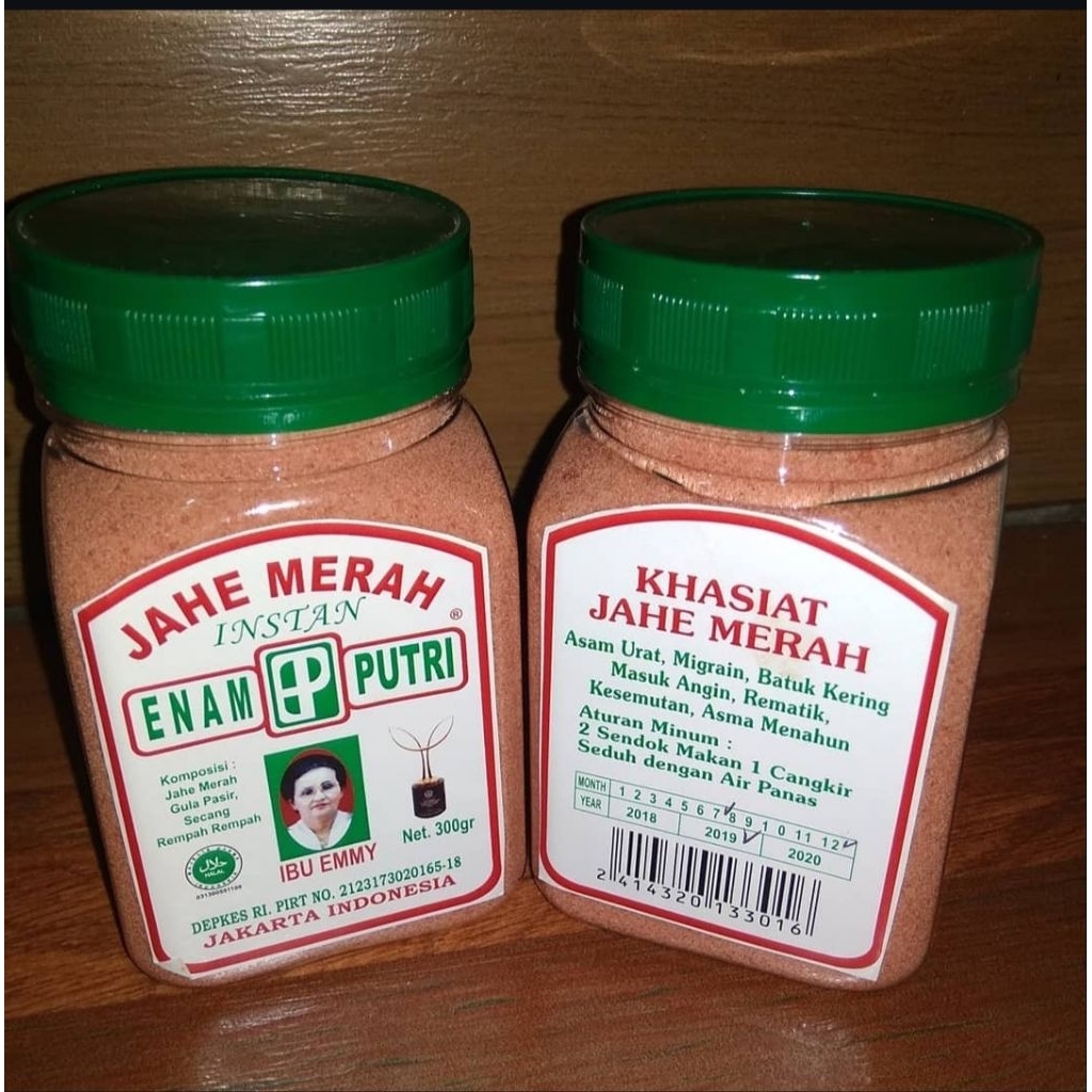 

Jahe Merah Enam Putri ( ibu emmy ori )