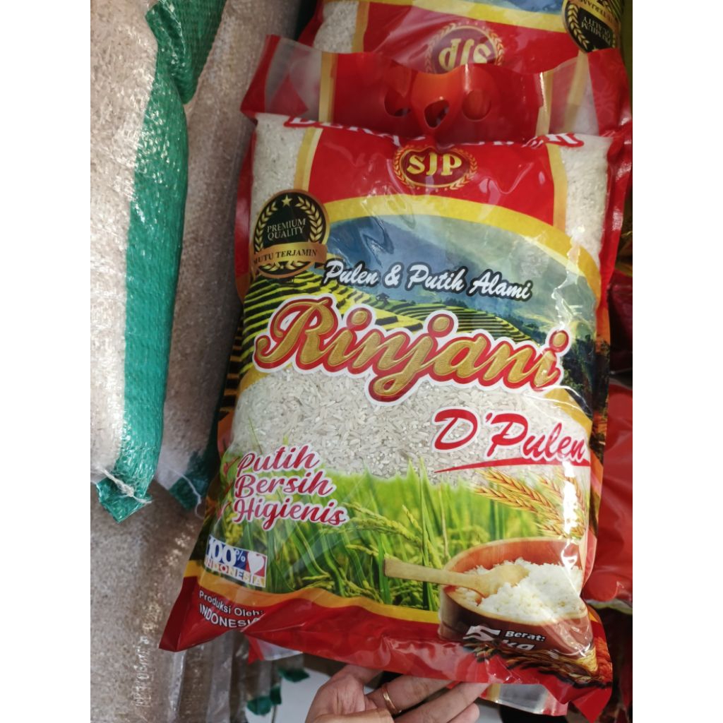 BERAS RINJANI 5KG TERMURAH| BERAS 5KG