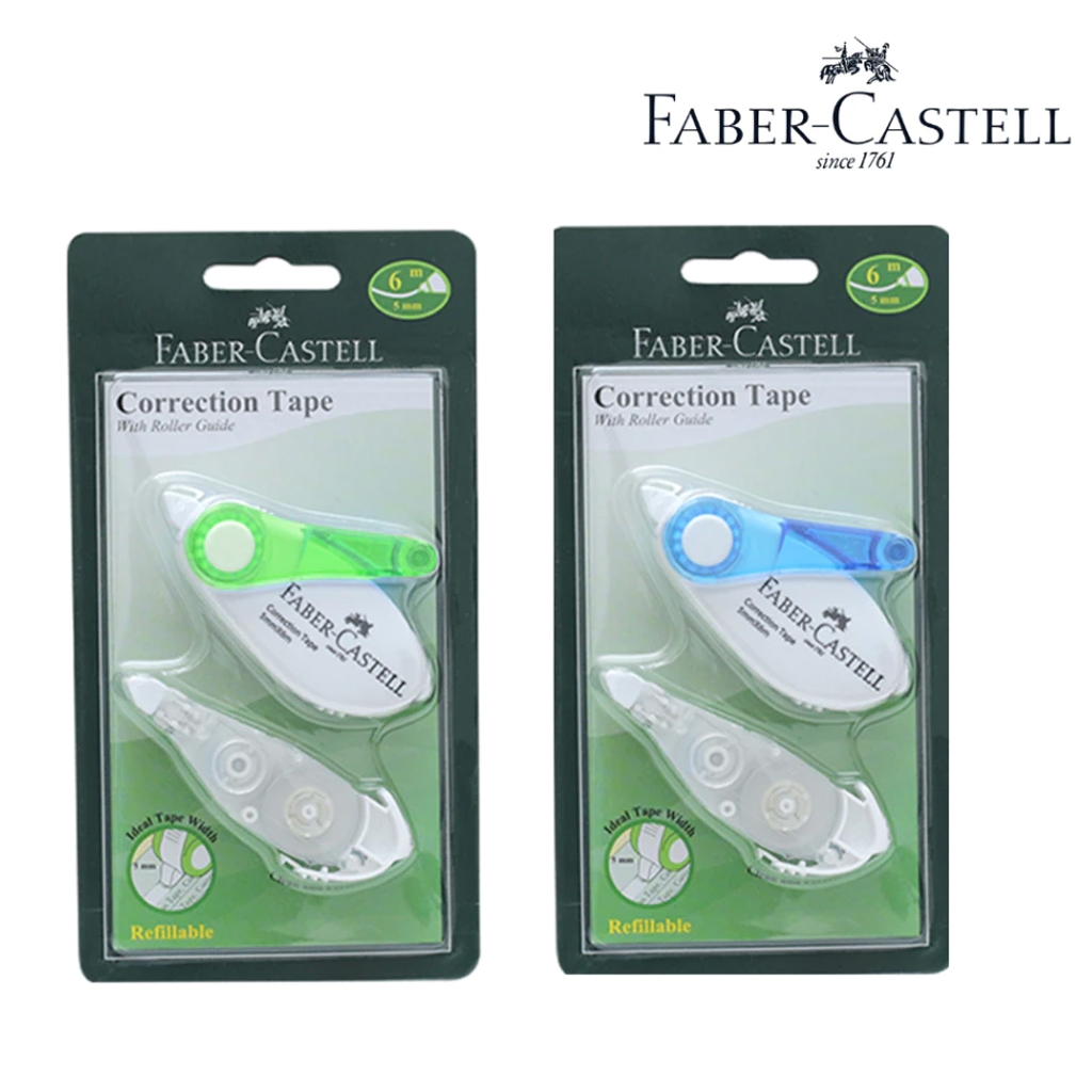 

Tip-Ex Kertas | CORRECTION TAPE FABER-CASTELL REFILLABLE SR-506-169451R