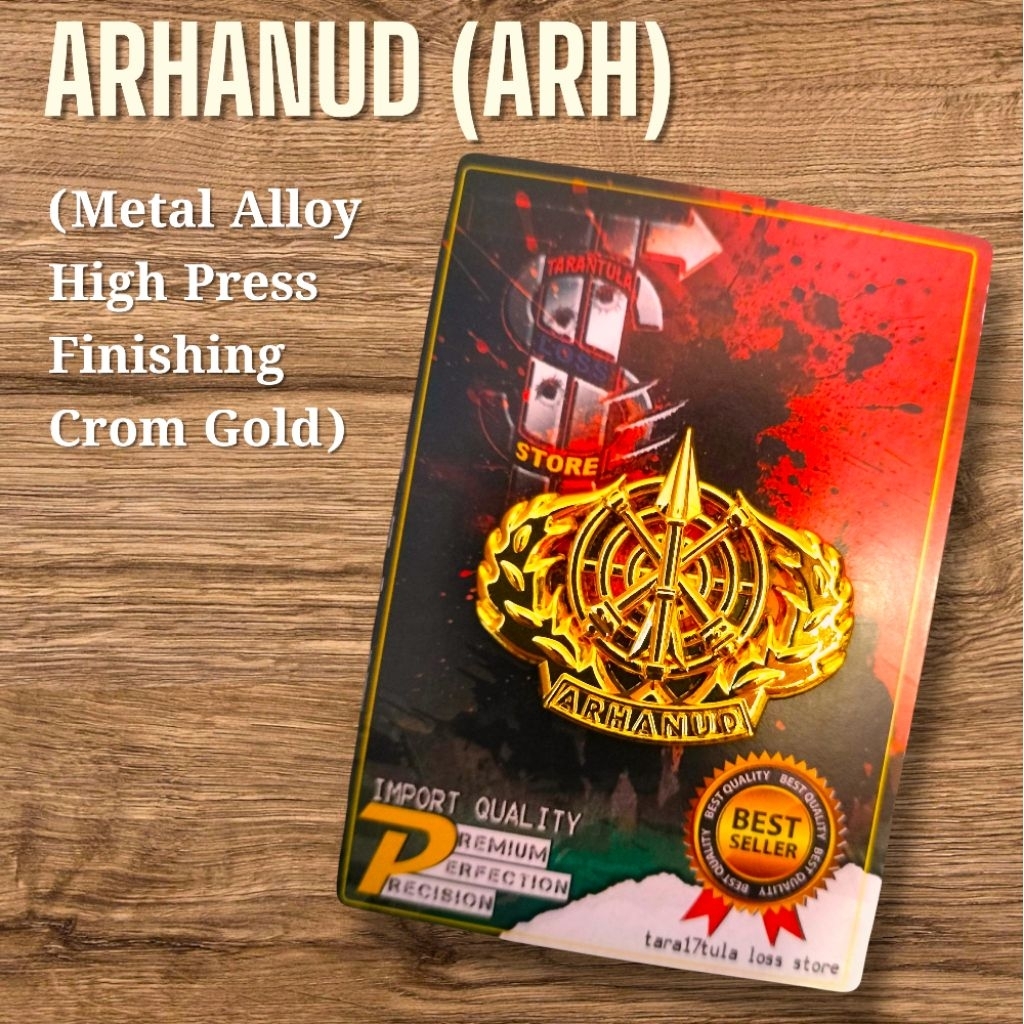 BRIVET/WING/PIN PDH TNI ARHANUD IMPORT PREMIUM